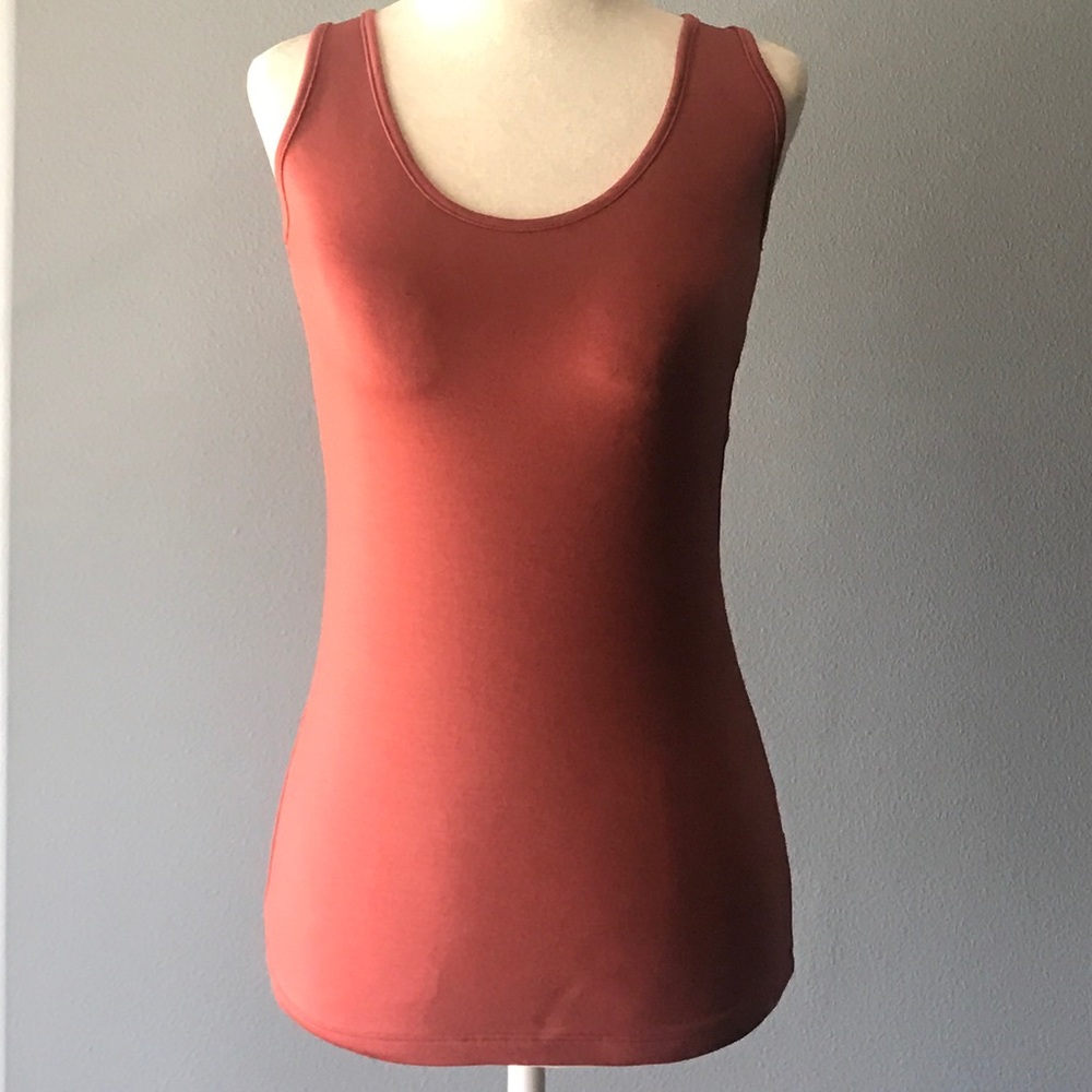 New Tank top in clay color in various sizes